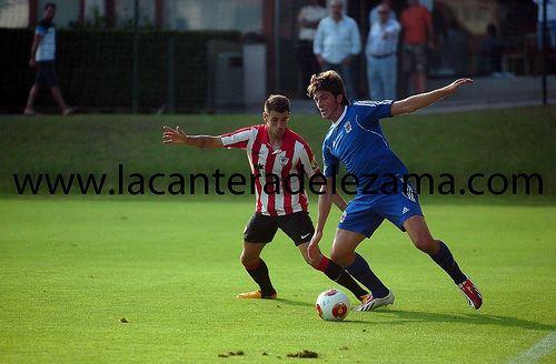 Jon García marcó el 2-2 | Foto: Unai Zabaleta