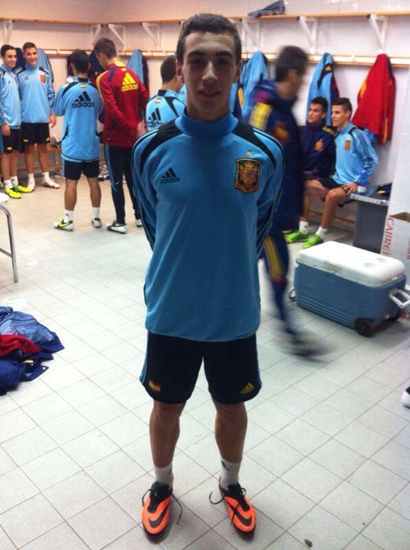 Jon Sillero con la selección sub´16 española | Foto: twitter @silleroathletic