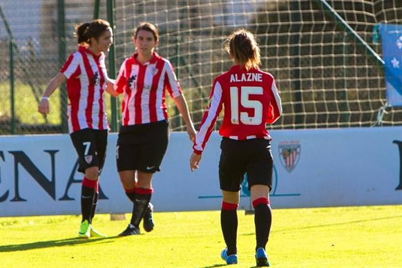 Eunate y Nekane goleadoras ante el Sevilla | Foto: athletic-club.net