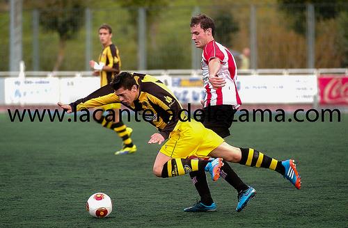 Yanis con el juvenil en el día de hoy autor de 2 goles | Foto: Unai Zabaleta