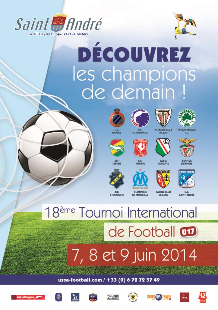 Cartel oficial del Torneo U17 de Saint Andre Lez Lille