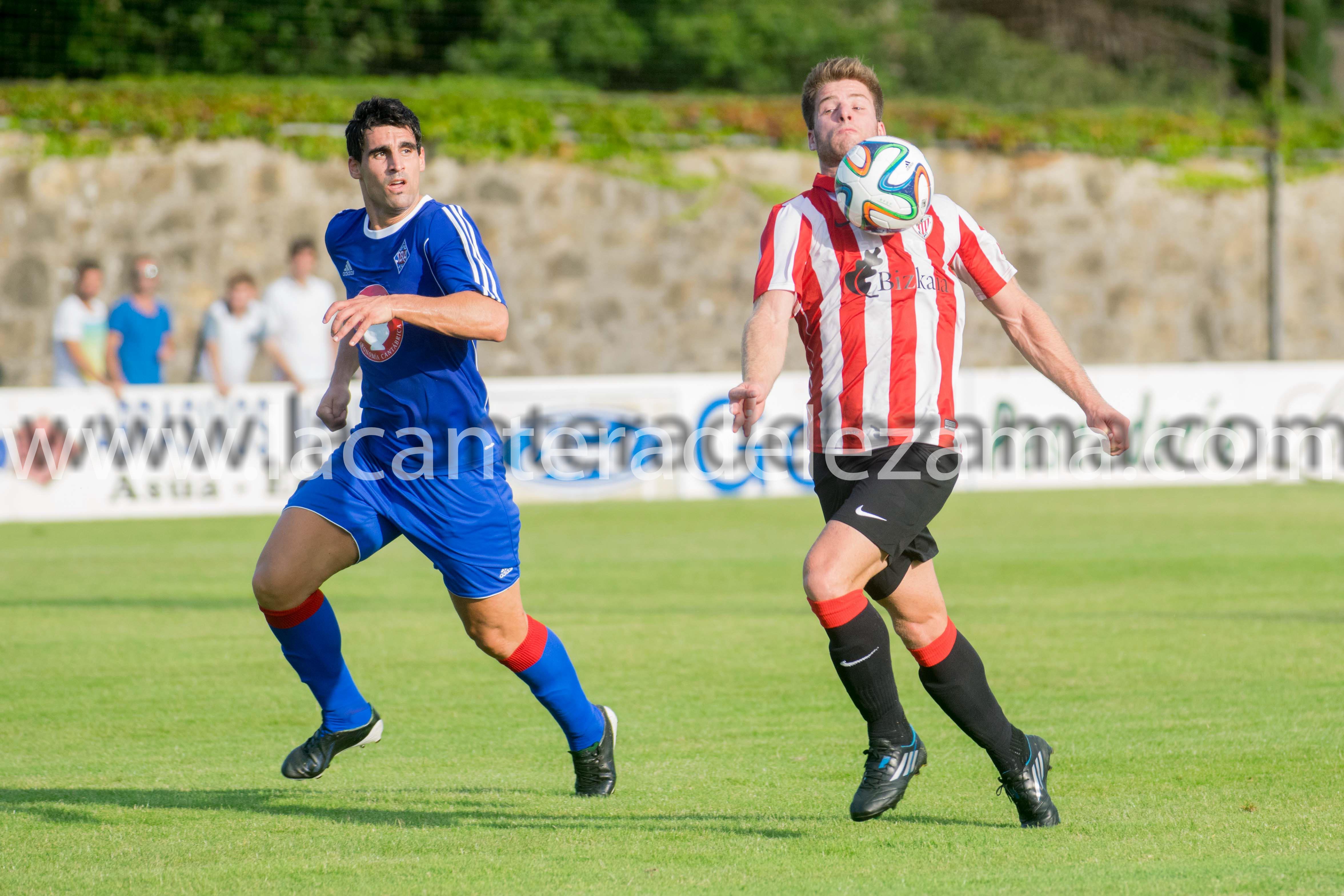 Mario Barco autor del primer gol | Foto: Unai Zabaleta