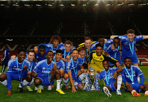 El Chelsea U21 es el campeón inglés de la temporada 2013/14 | Foto: premierleague.com