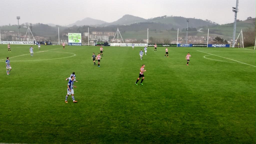 Real 2-0 Athletic en Zubieta | Foto: Javi Martin