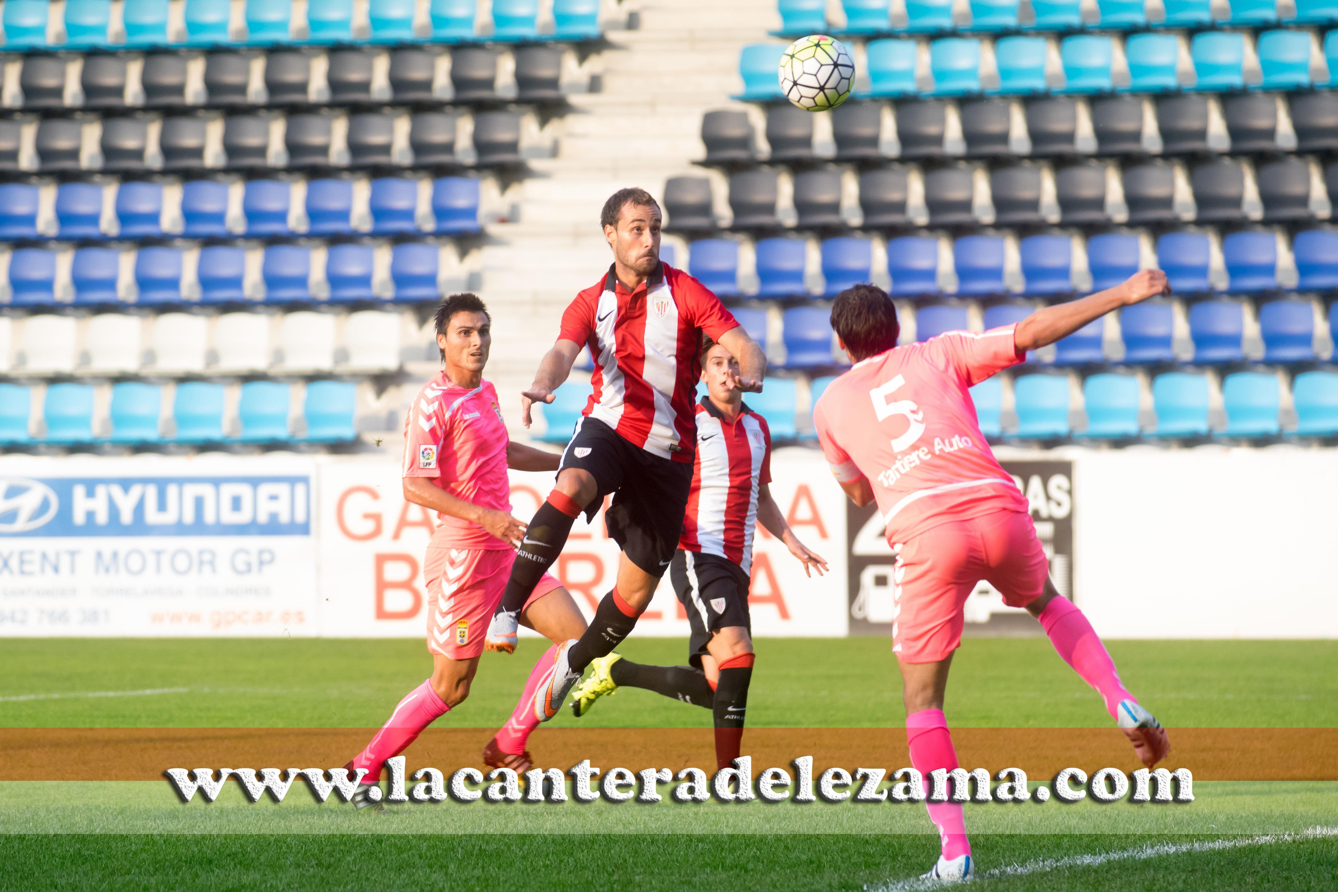 Momento del gol de Gorka Santamaria | Foto: Unai Zabaleta