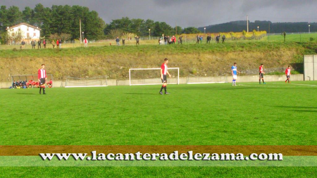 Oihan Sancet con el Cadete Liga Vasca del Athletic