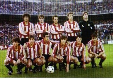 Bilbao Athletic 1984 en el Santiago Bernabéu