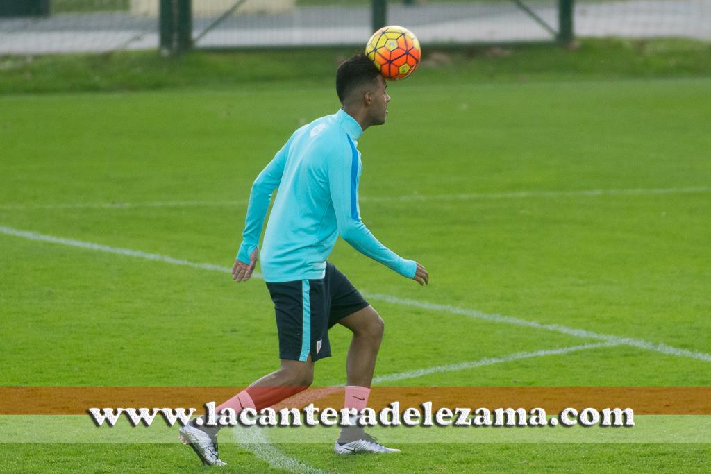 Jonas Ramalho durante un entrenamiento esta temporada | Foto: Unai Zabaleta