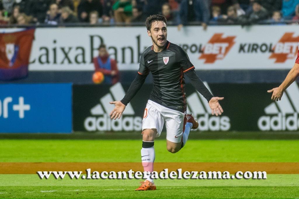 Unai López celebra el gol | Foto: Unai Zabaleta